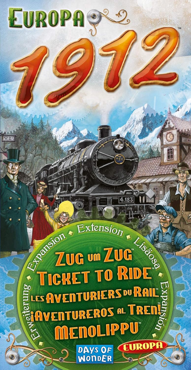 Tage des Wunders | Ticket to Ride Europa 1912 Brettspiel-ERWEITERUNG | Ab 8 Jahren | Für 2 bis 5 Spieler