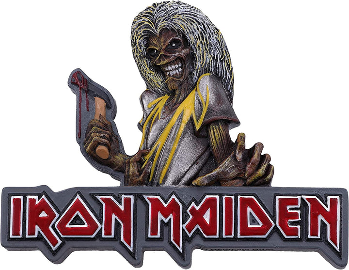 Nemesis Now Officially Licensed Iron Maiden The Killers Eddie Fridge Magnet, Red, 10cm