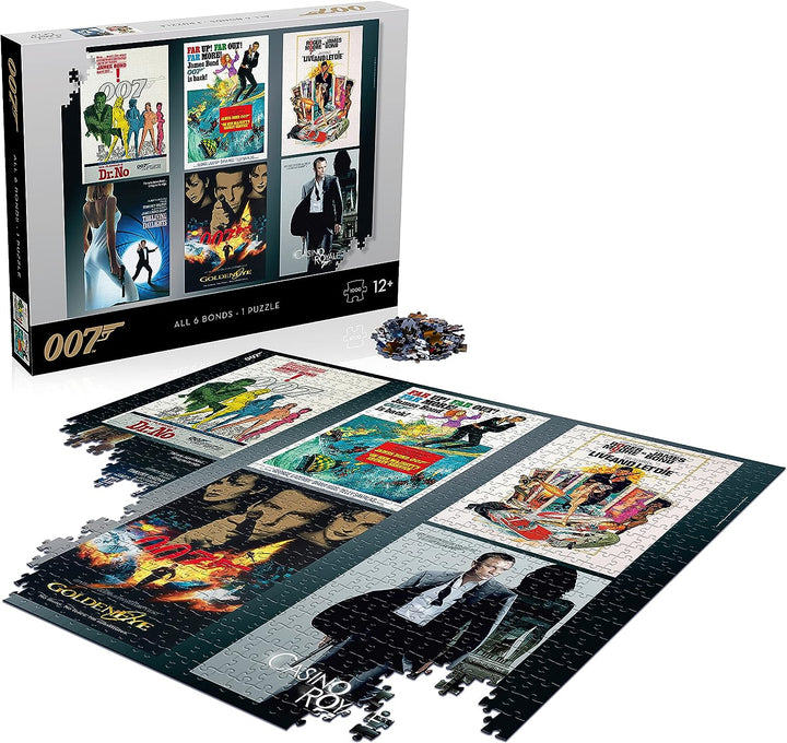 James Bond Movie poster 1000 Piece Jigsaw Puzzle