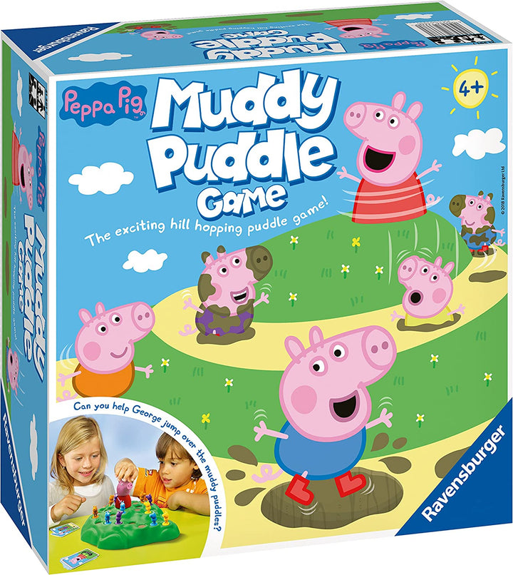 Ravensburger 21391 Peppa Pigs schlammige Pfützen-Spiel