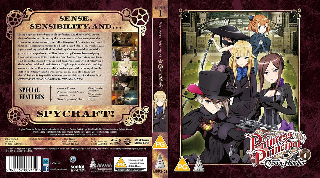 Princess Principal: Crown Handler P1 [Blu-ray]