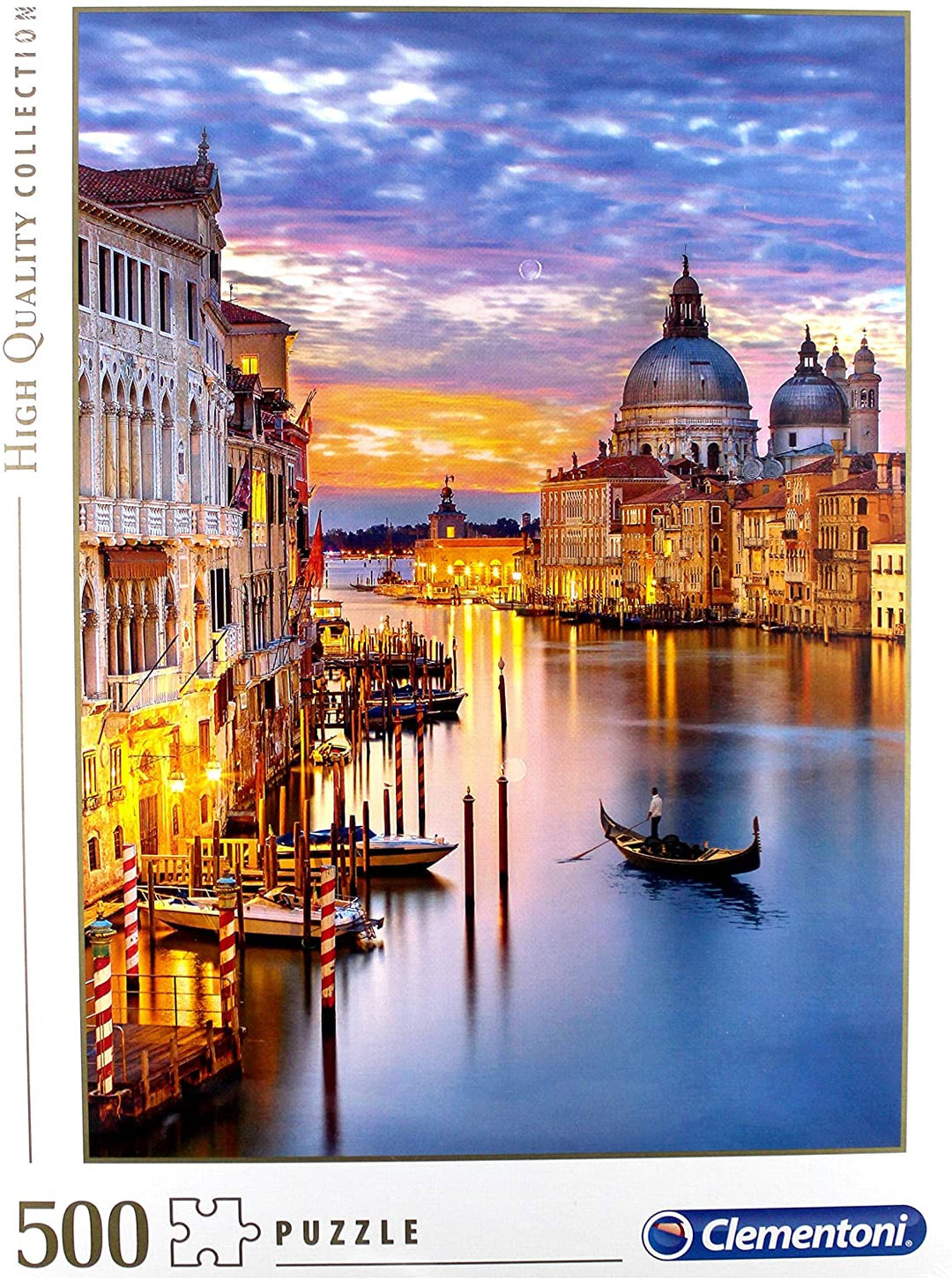 Clementoni 35056 Bright Venice – HQC Jigsaw Puzzle für Erwachsene und Kinder, 500 Teile