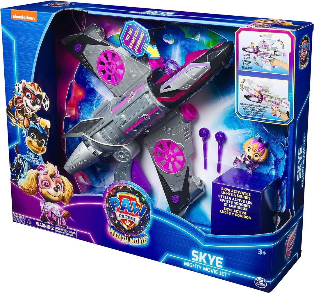 PAW Patrol: The Mighty Movie Skye's Deluxe Mighty Movie Jet Toy