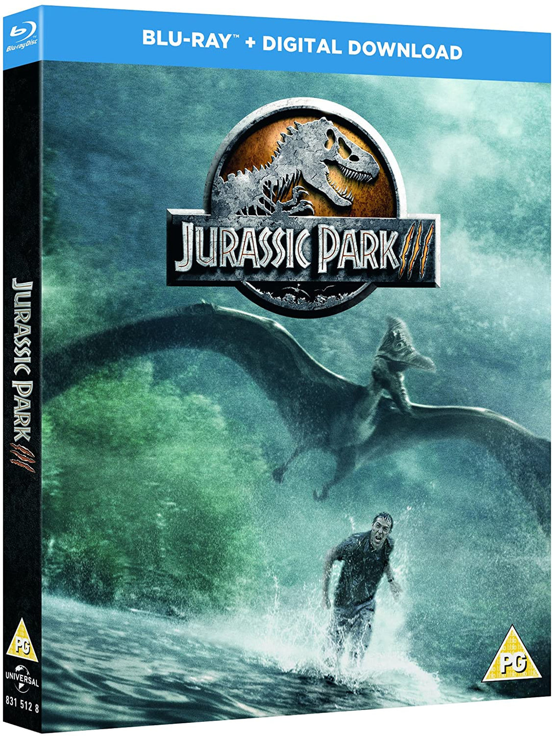 Jurassic Park III (BD) [2018] [Region Free] – Abenteuer [Blu-ray]