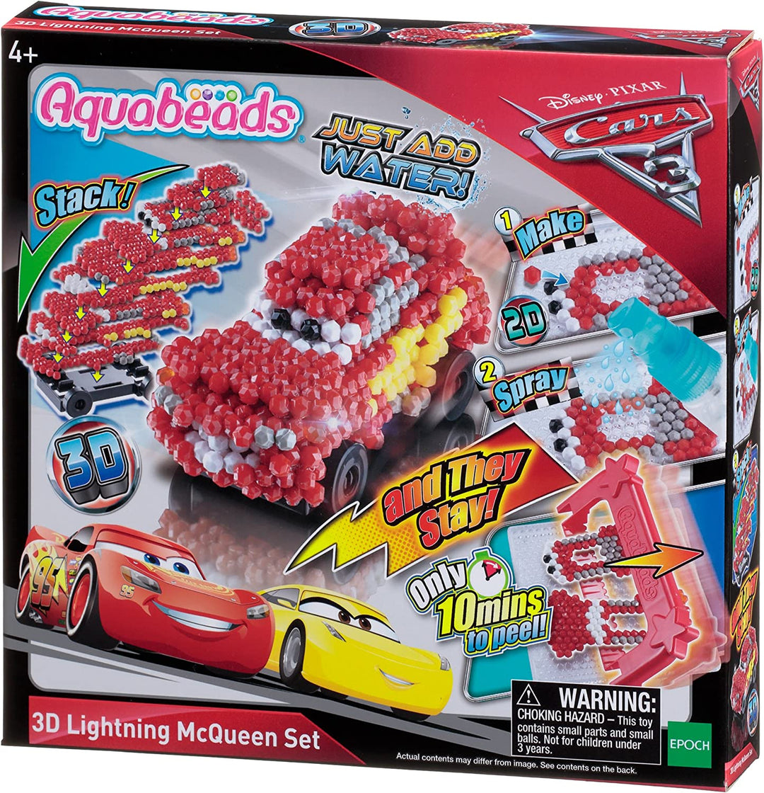 Aquabeads - Disney - 3D-Beleuchtungs-McQueen-Set