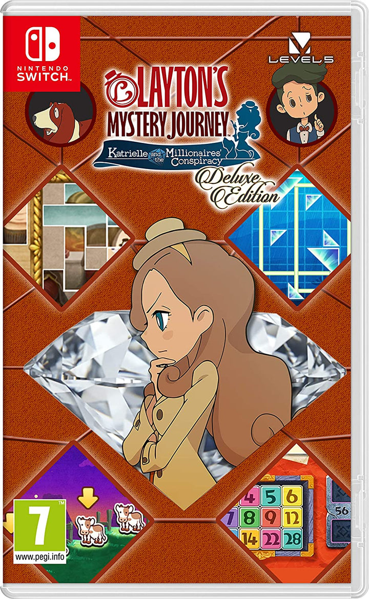 El viaje misterioso de Layton: Katrielle y la conspiración de los millonarios - Nintendo Switch