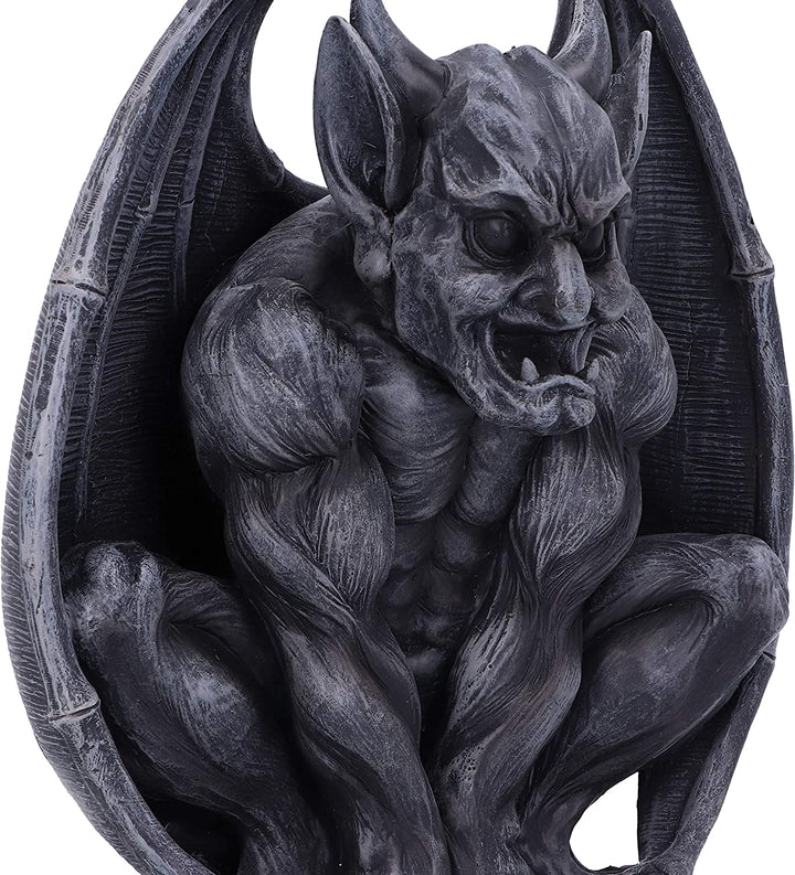 Nemesis Now Adalward Dark Black Grotesque Gargoyle Figurine, 26cm