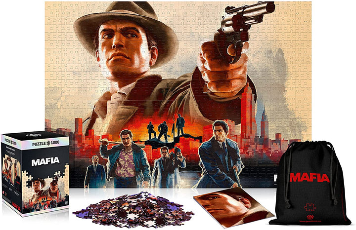 Mafia: Vito Scaletta | 1000-teiliges Puzzle | inklusive Poster und Tasche | 68 x