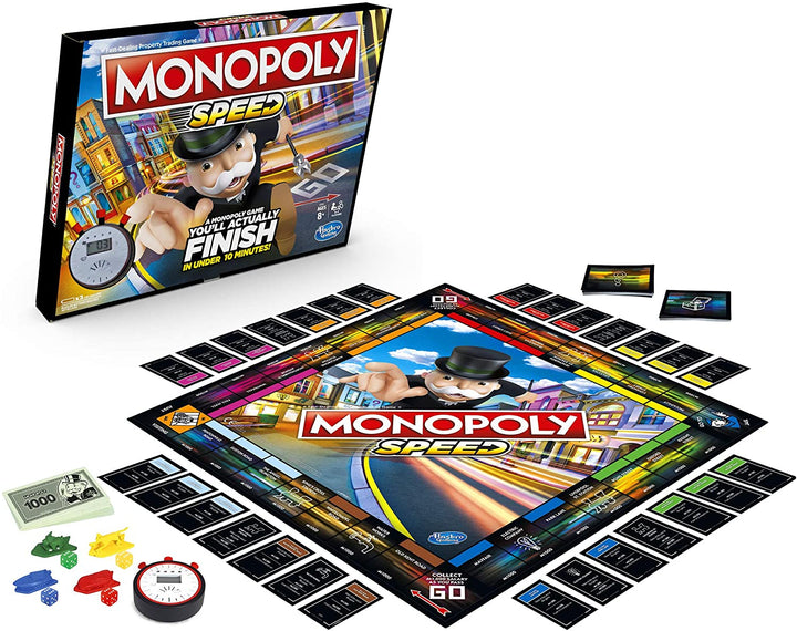 Velocità di monopolio Finirai in meno di 10 minuti!