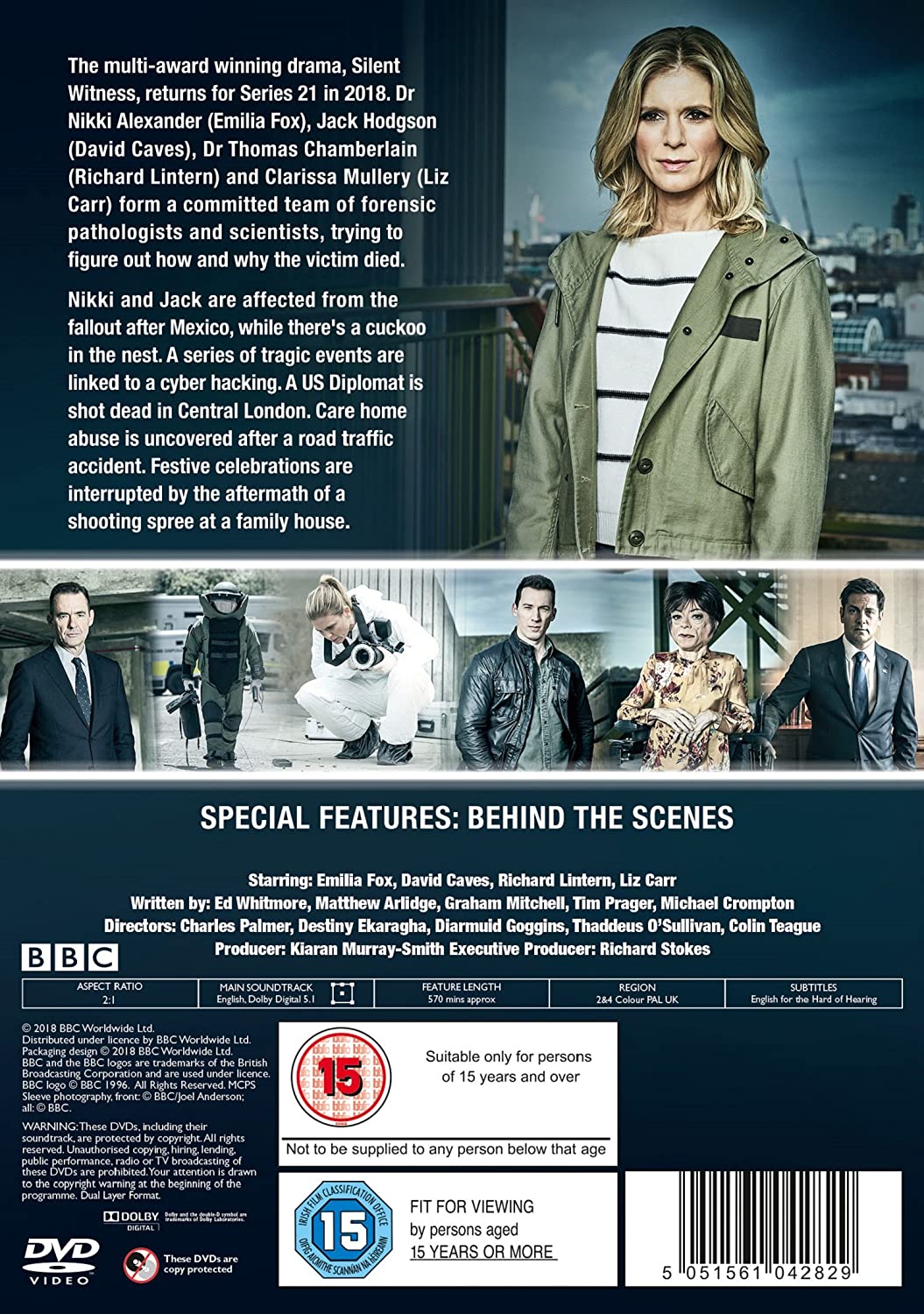 Silent Witness – Serie 21 – Drama [DVD]