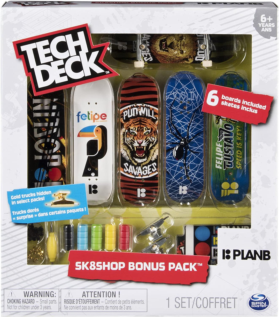 Tech Deck 6028845 Bonus SK8 Shop Playset Multi Colour - Yachew