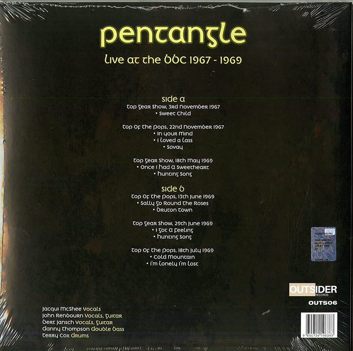 Pentangle - Broadcast 1967-1969 (Top Of The Pops & Top Gear Bbc Shows) [Audio CDD]