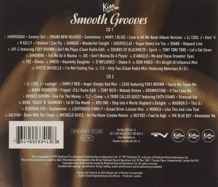 Kiss Smooth Grooves [Audio CD]