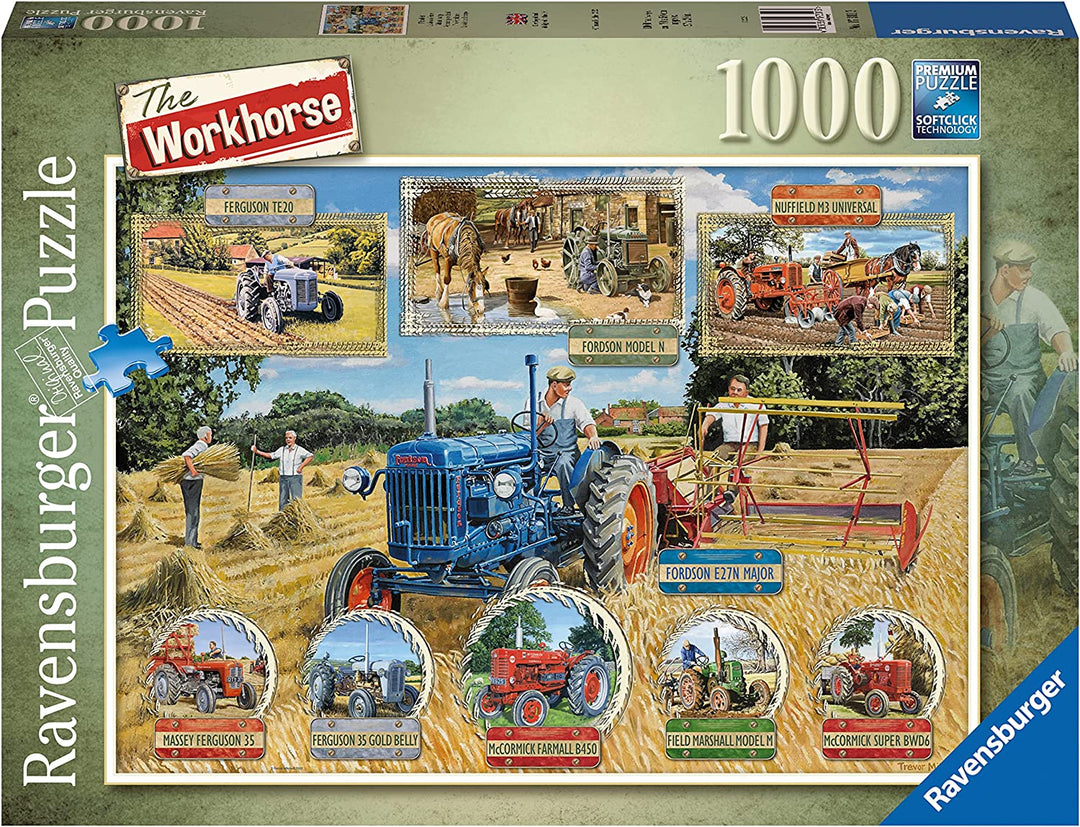 Ravensburger 17301 Workhorse 1000 Piece