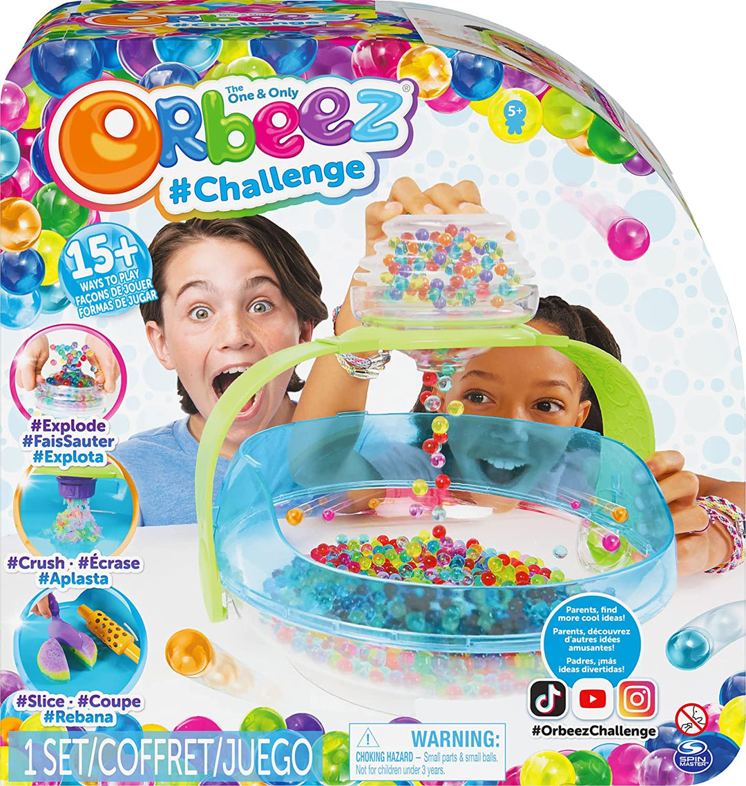 Orbeez Challenge, The One and Only, 2000 perlas de agua no tóxicas, incluye 6 herramientas