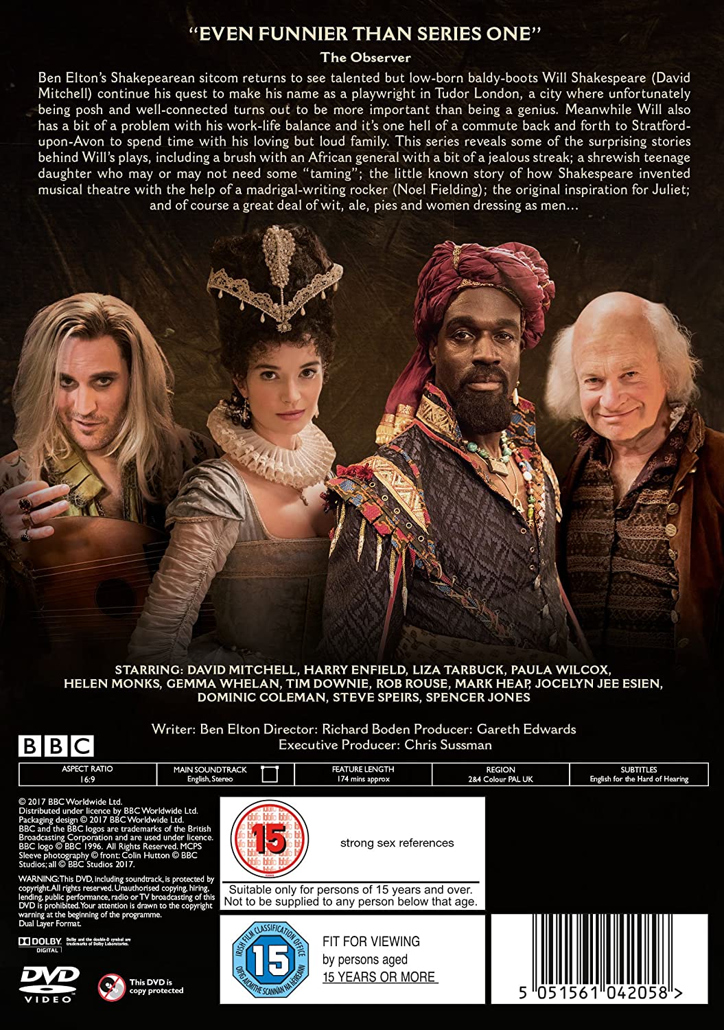 Upstart Crow - Série 2 [DVD]