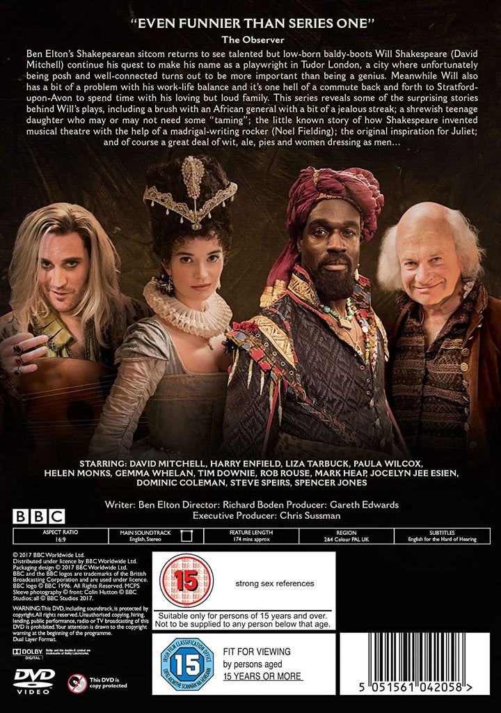 Upstart Crow - Série 2 [DVD]