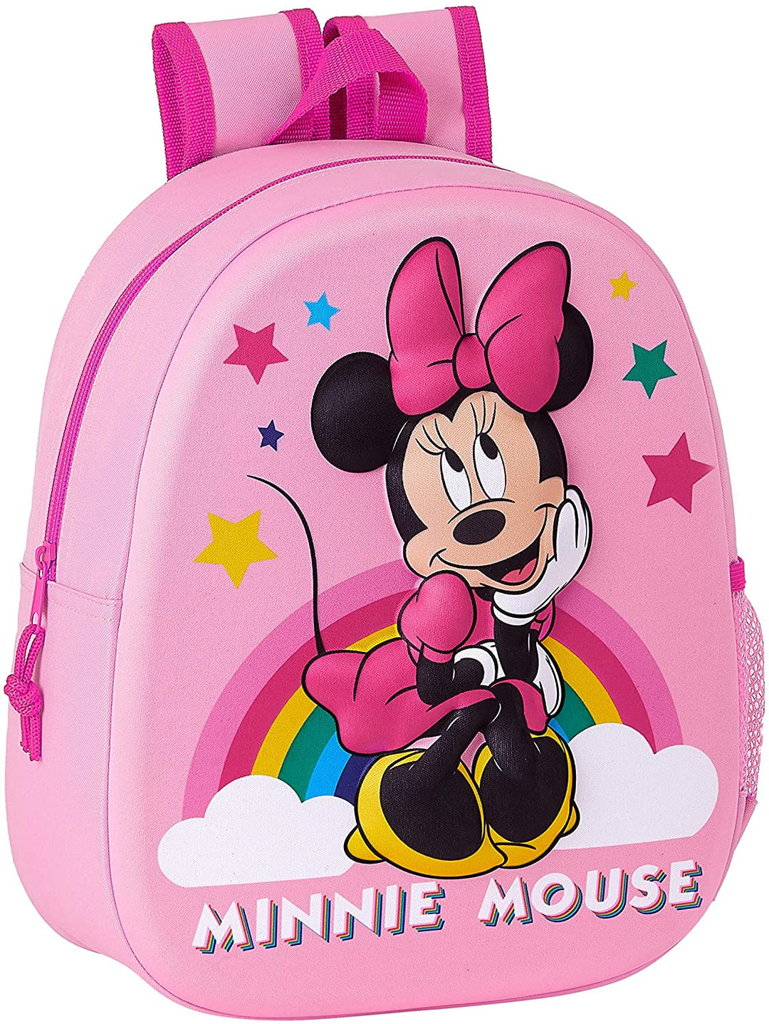 Safta Rucksack mit 3D-Design, anpassbar an Minnie Mouse Cart, 270 x 100 x 320 mm