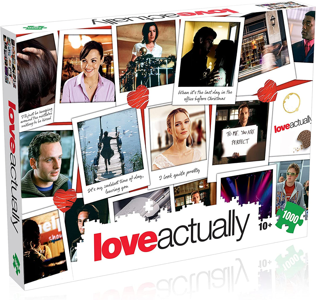 Puzzles WM01880-ML1-6 Love Actually 1000 Piece Jigsaw Game