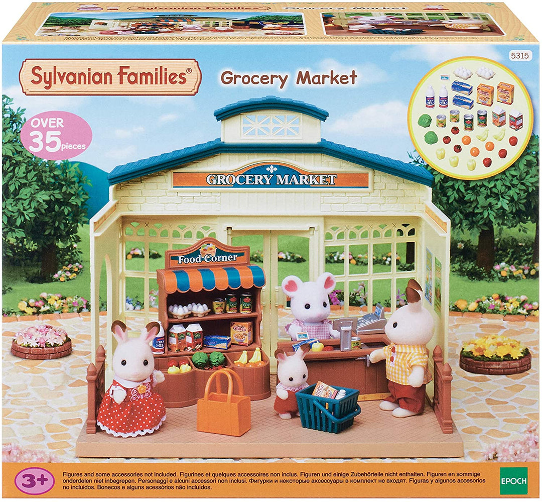 Sylvanian Families 5315 Lebensmittelmarkt Sammlerstück, Alle, 30
