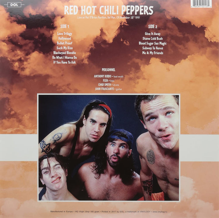 Red Hot Chili Peppers – Live im Pat O'Brien Pavilion D [VINYL]