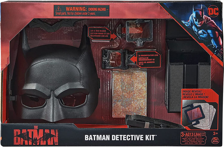 DC Comics 6060521 MOV Set Detective Kit Interactive Roleplay Accessories, The Ba