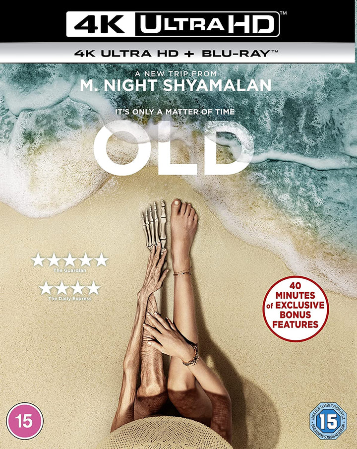 Old [4K Ultra HD] [2021] [Region Free] - Horror [Blu-ray]