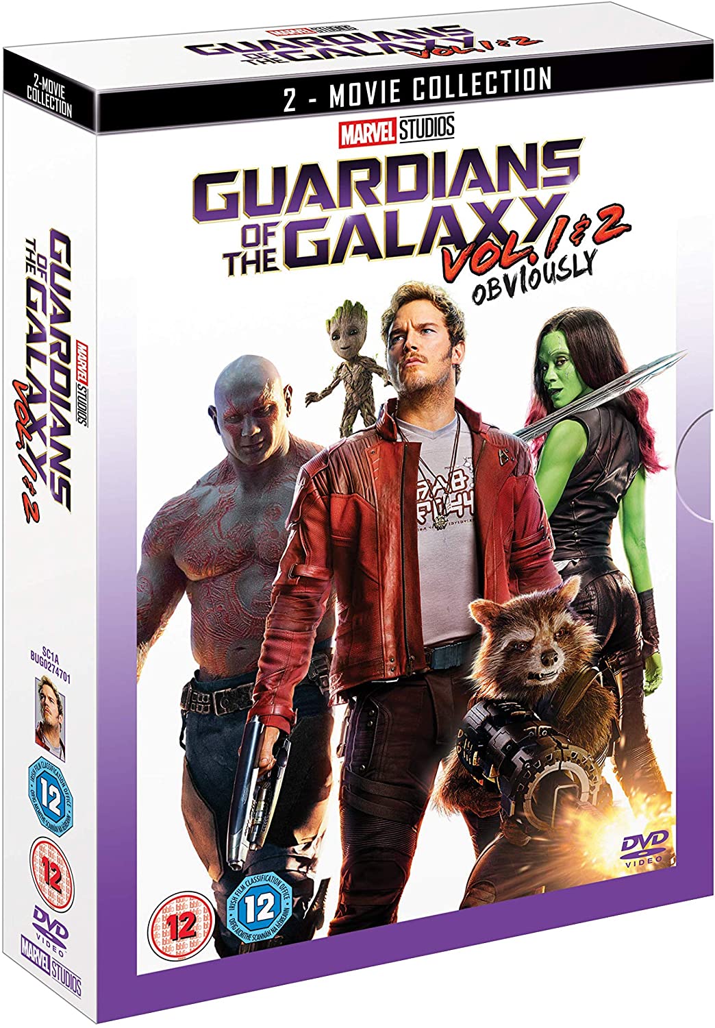 Guardians of the Galaxy & Guardians of the Galaxy Vol. 2 Doublepack - Action/Sci-fi [DVD]