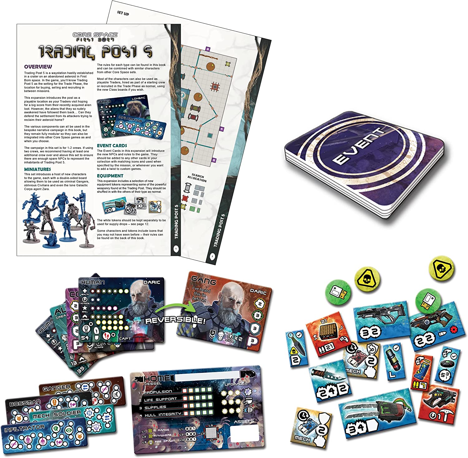 Battle Systems Core Space Trading Post 5 Expansion 4