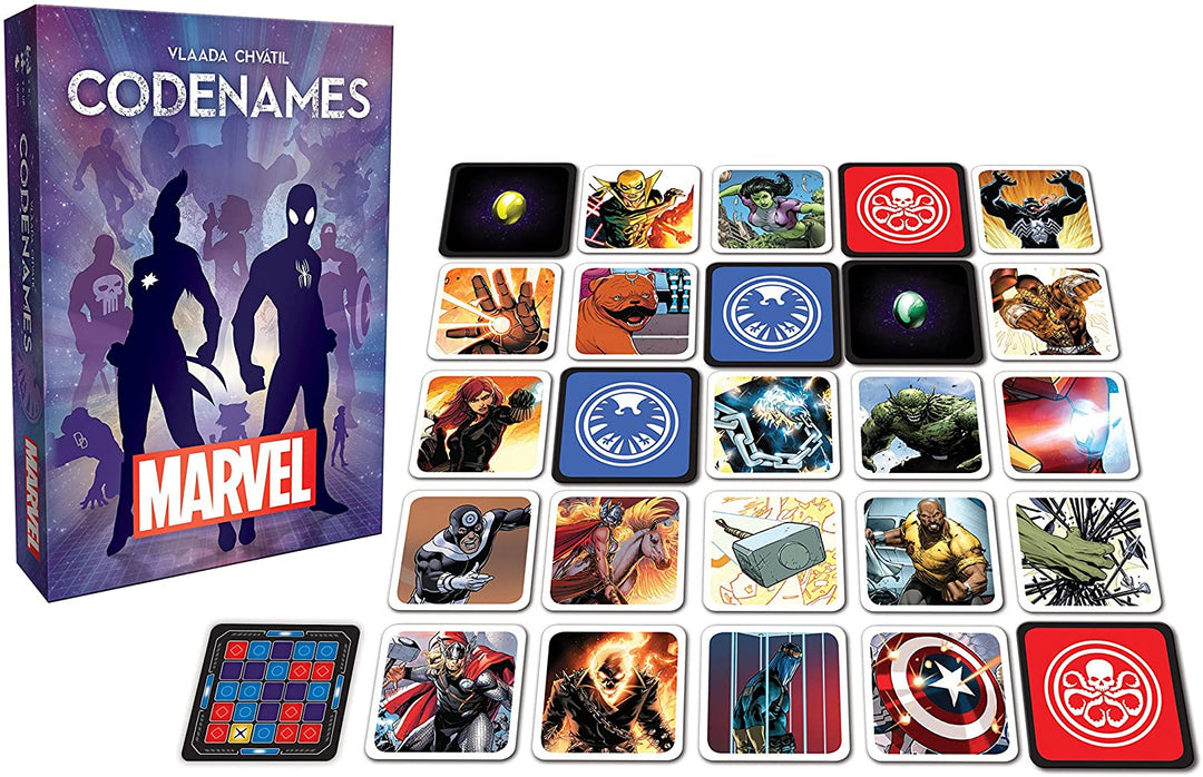 Codenames Marvel Card Game