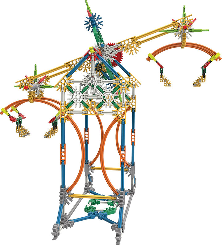 K&#39;Nex 77078 K&#39;NEX STEM-verkenningen Schommelrit-bouwset voor kinderen vanaf 8 jaar Engineering-educatief speelgoed 486-delig