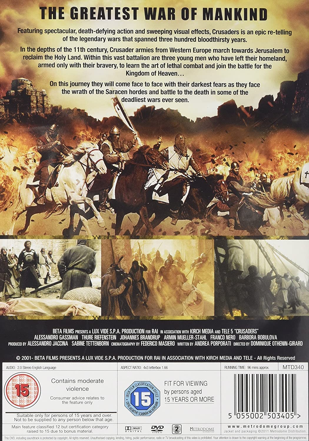 Crusaders - The Fall Of Jerusalem - Drama/Docudrama [DVD]