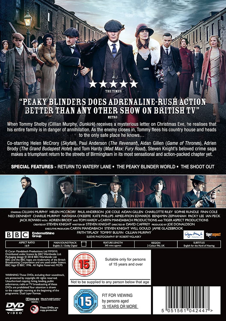 Peaky Blinders - Series 4 - Drama [DVD]