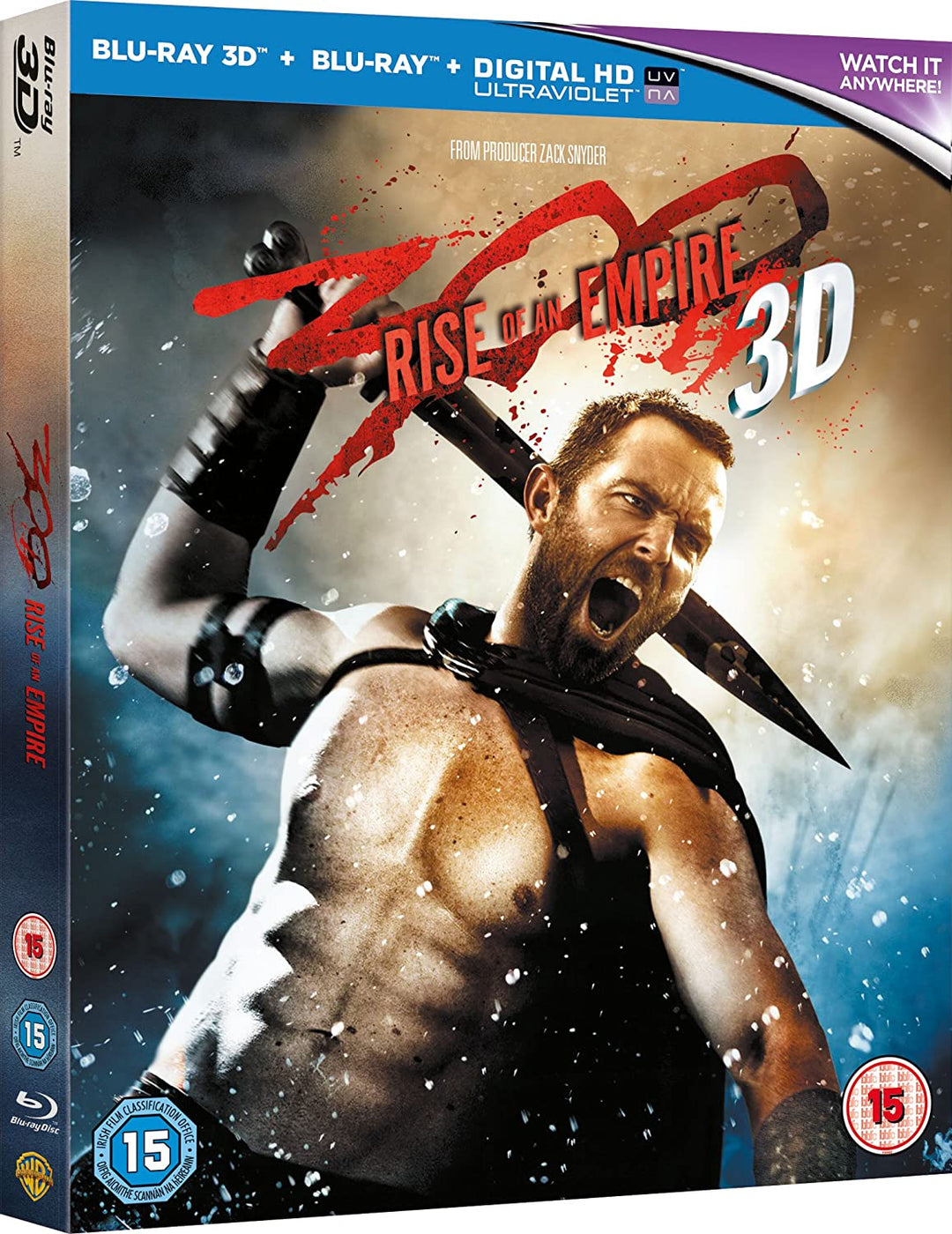 300 Rise Of An Empire [Blu-ray 3D + Blu-ray + UV-kopie] [2013] [Regio vrij]