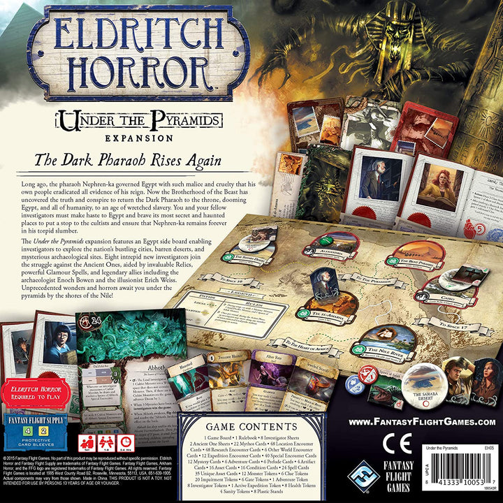 Eldritch Horror: Under the Pyramids Expansion