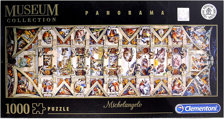 Clementoni 39498 Puzzle Vaticano Cappello Sistina Panorama puzzle per adulti e bambini 1000 Pezzi