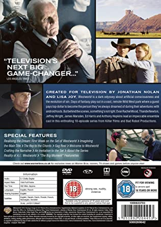 Westworld - Saison 1 [comprend le téléchargement numérique ultraviolet] [DVD] [2016]