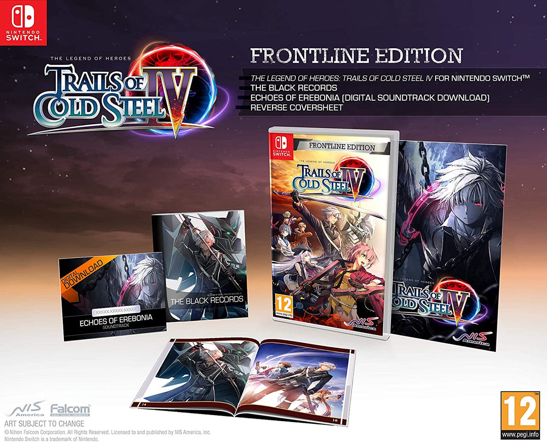 The Legend of Heroes: Trails of Cold Steel IV - Nintendo Switch Frontline Edition (2020) (‎226184)