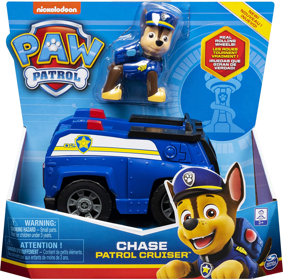 PAW Patrol 6054118 Chases Patrol Cruiser Vehicle mit Sammlerfigur