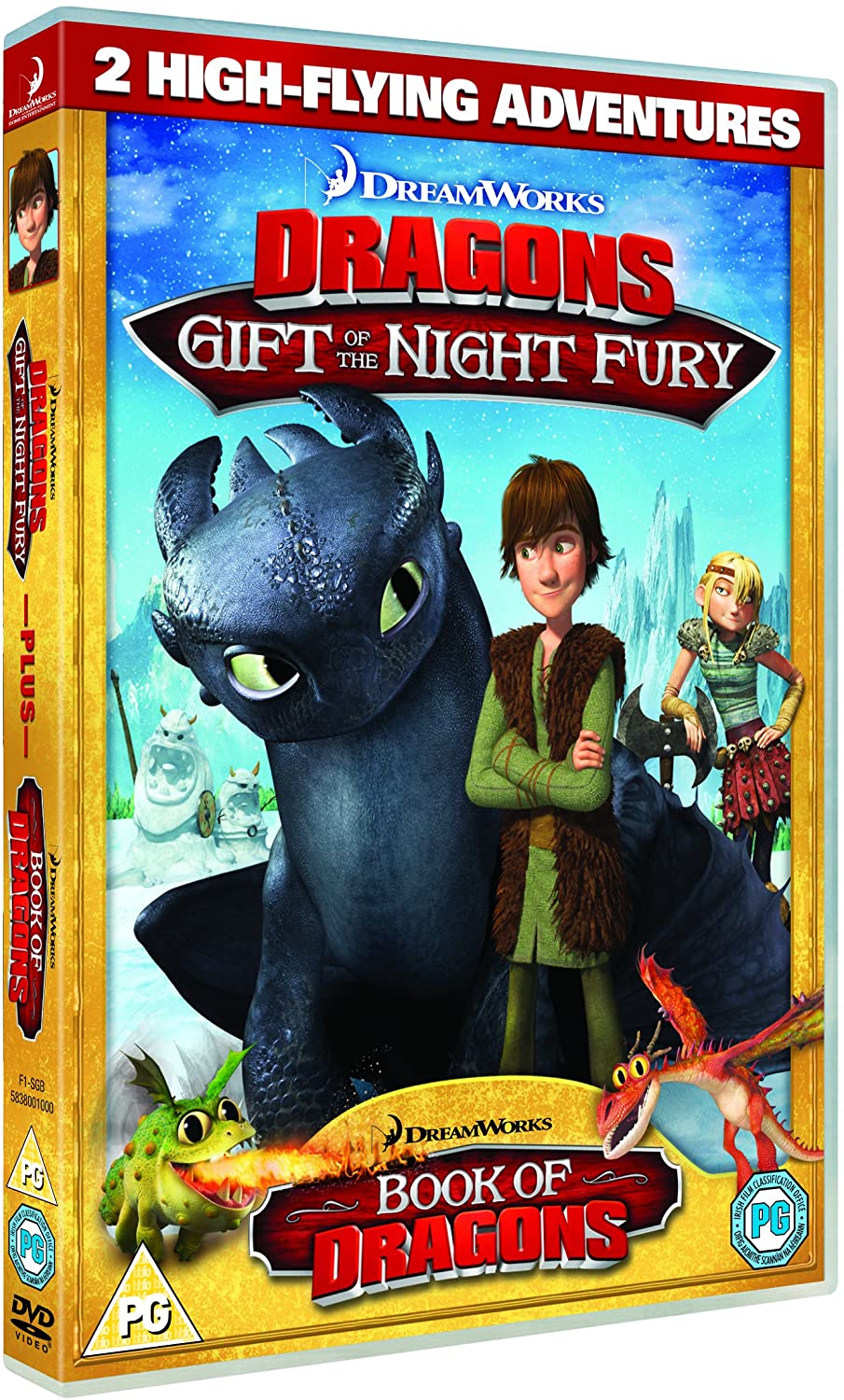 Dragons: 2 New Adventures - Gift Of The Night Fury