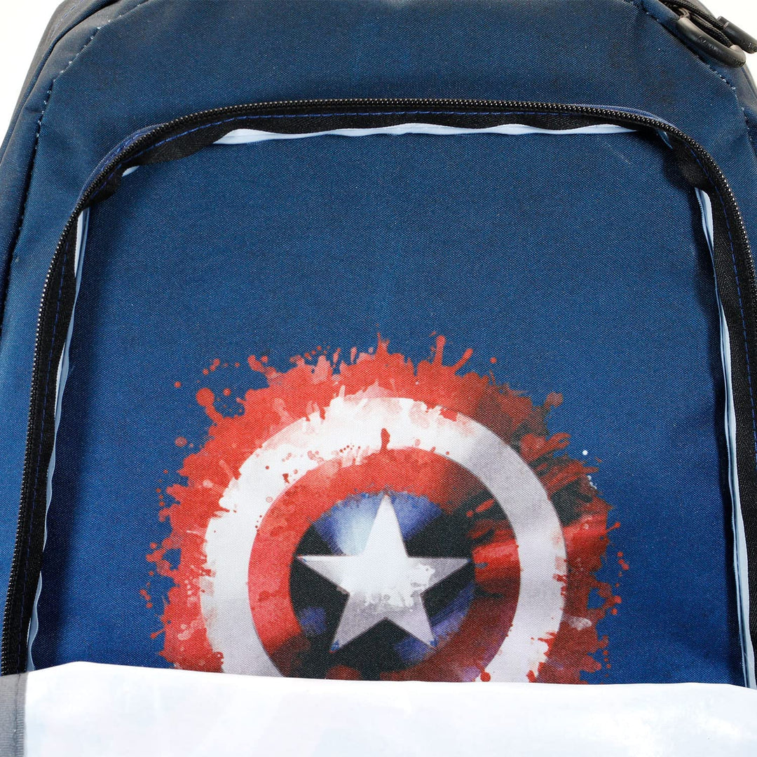 Captain America Full-Fan HS Fight Rucksack, Blau