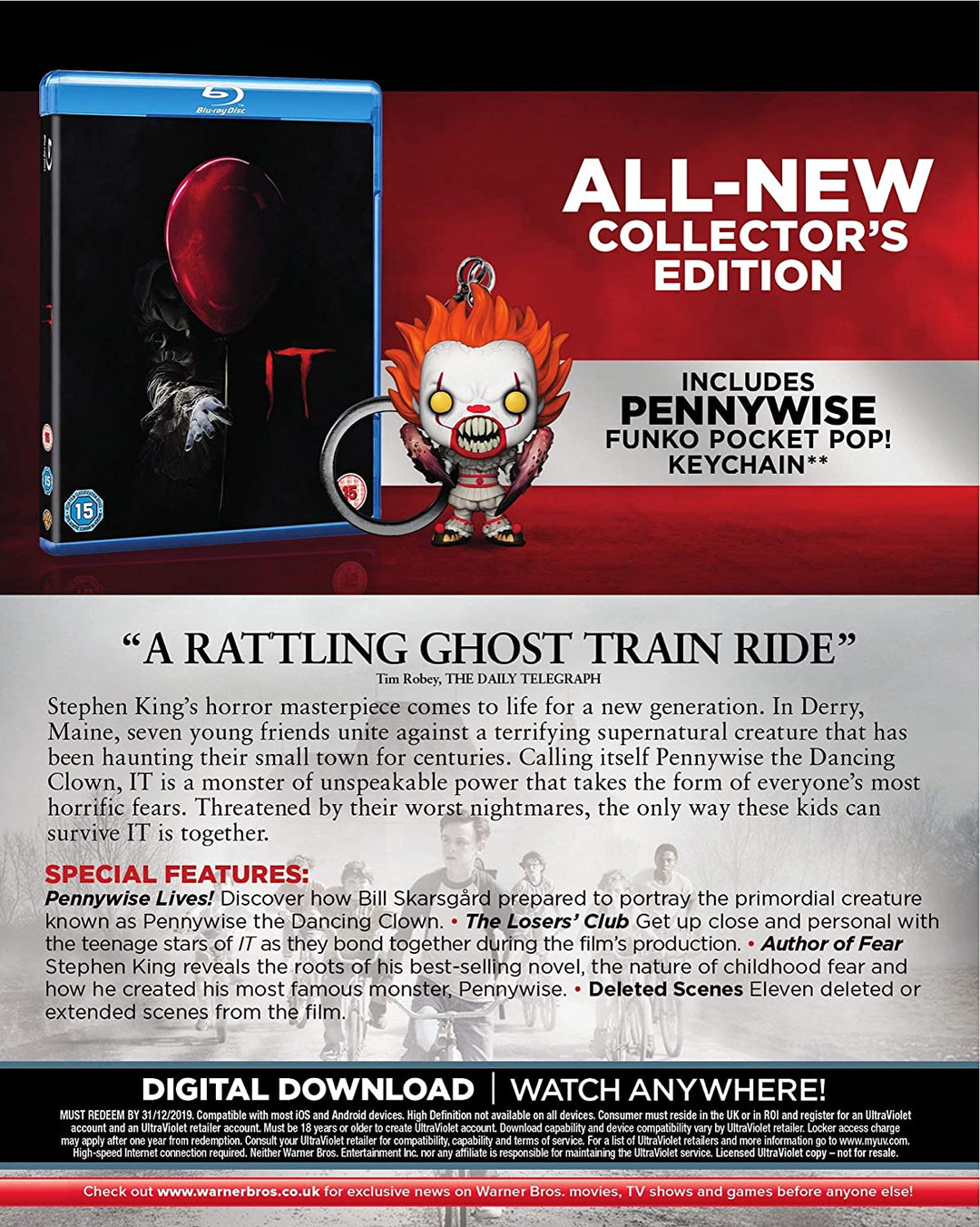 IT - Horror [Blu-ray]