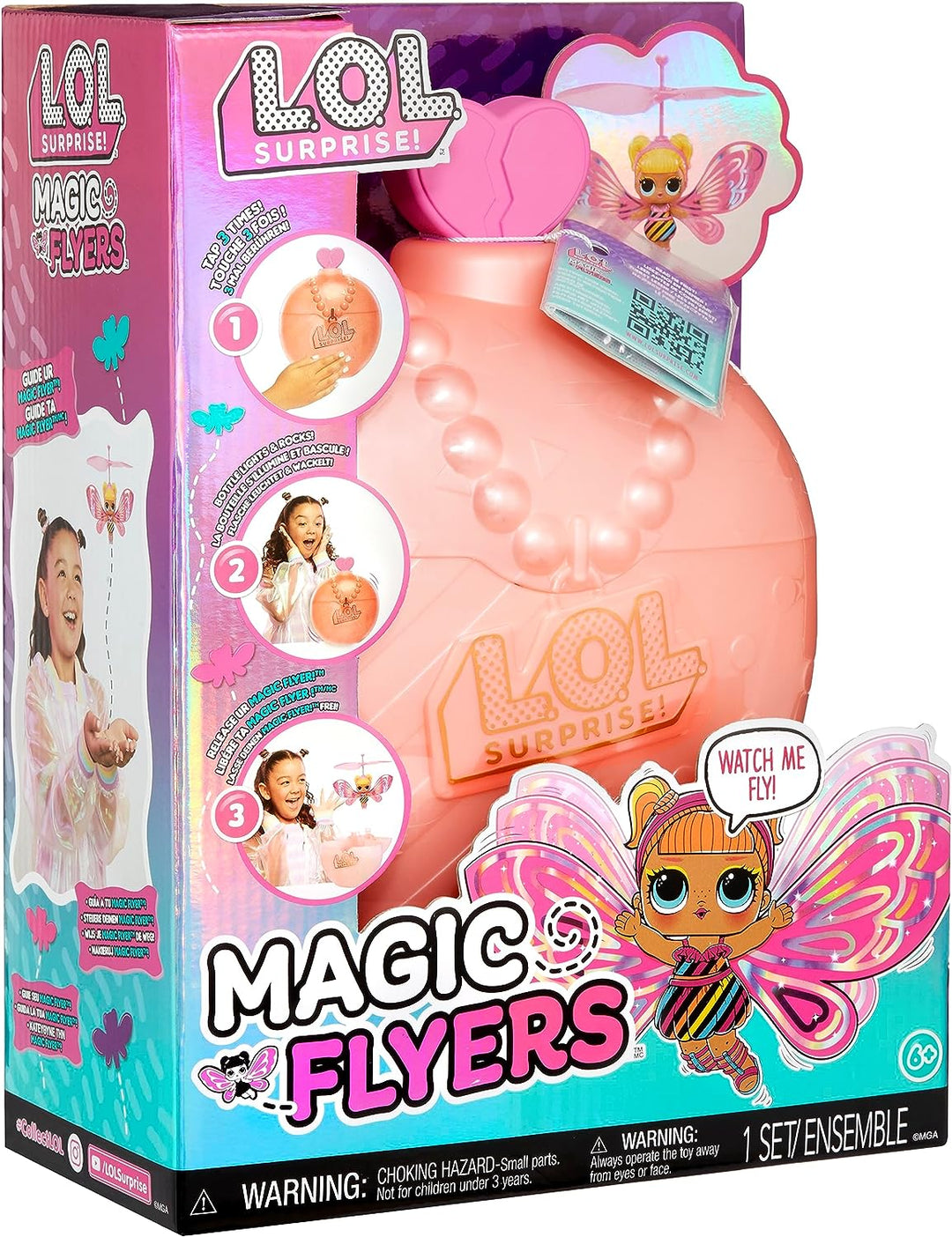 L.O.L. Surprise! Magic Flying Doll- Flutter Star