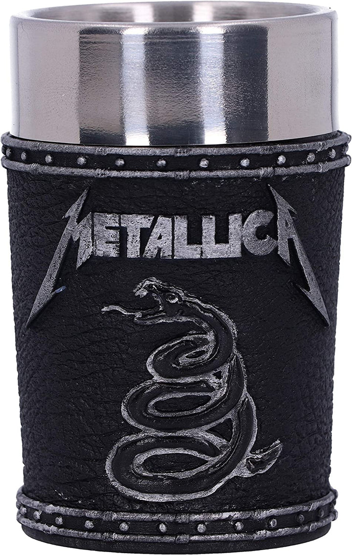 Nemesis Now Officially Licensed Metallica Black Album Shot Glass