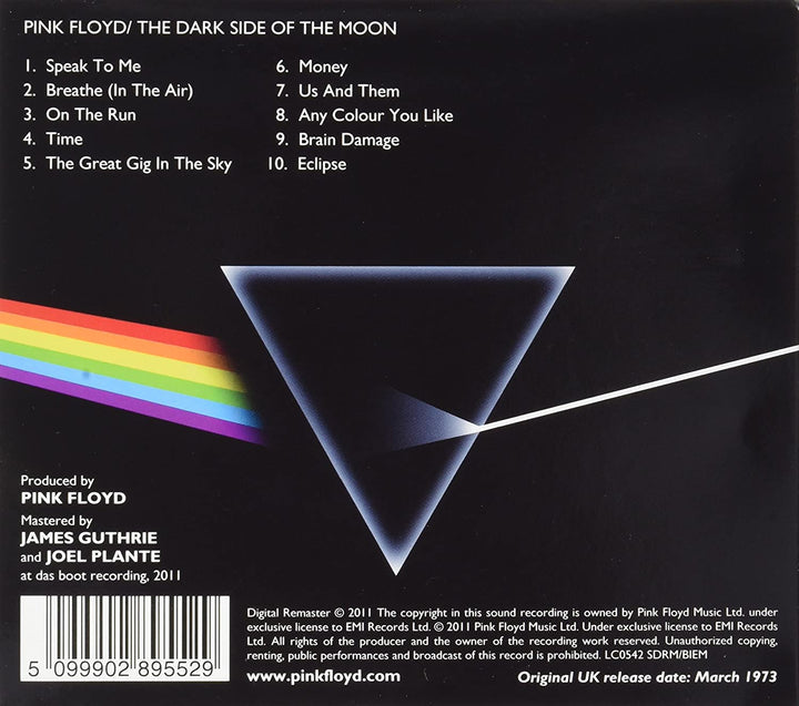 Pink Floyd - The Dark Side Of The Moon [Audio CD]