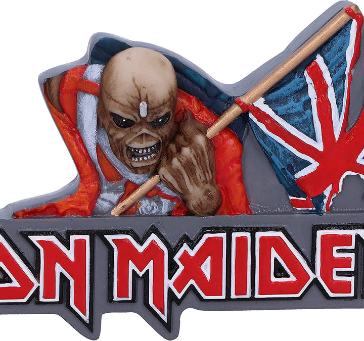 Nemesis Now Officially Licensed Iron Maiden The Trooper Eddie Fridge Magnet, Red, 10cm