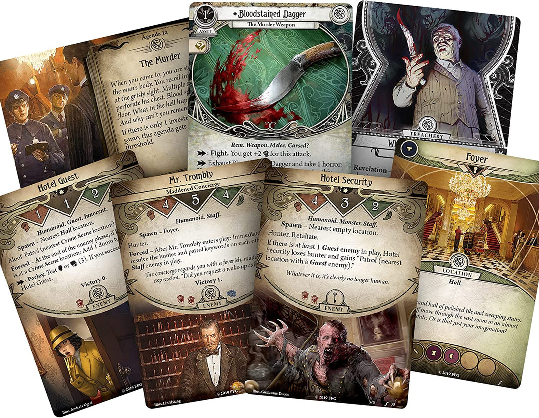 Fantasy Flight Games | Arkham Horror The Card Game: Scenario Pack - 5. Murder at