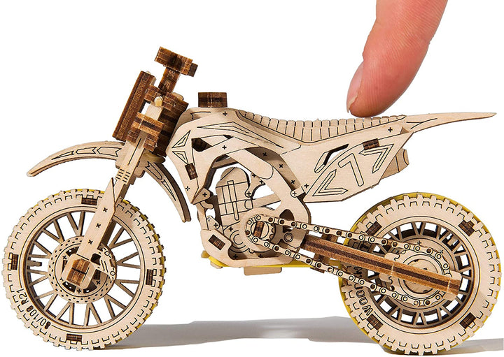 WoodenCity WR343 Holz, Modell, Motorrad, Holz