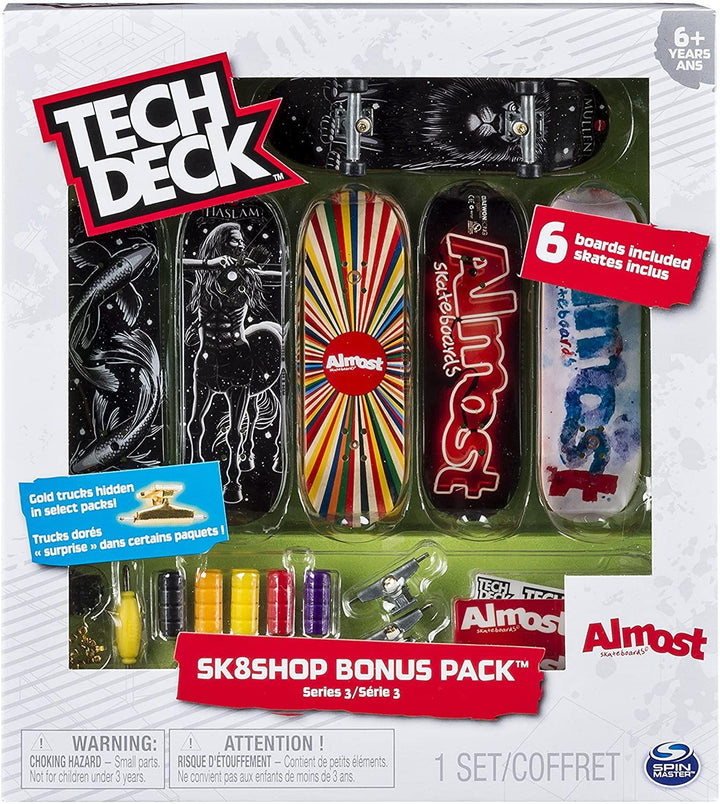 Tech Deck 6028845 Bonus SK8 Shop Playset Multi Colour - Yachew