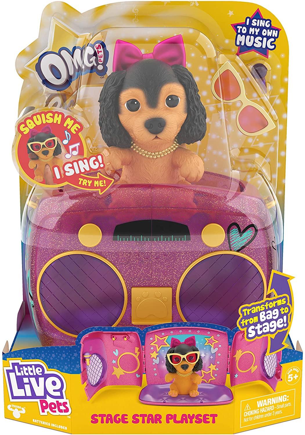 Little Live Pets 26113 OMG Stage Star Playset - Yachew